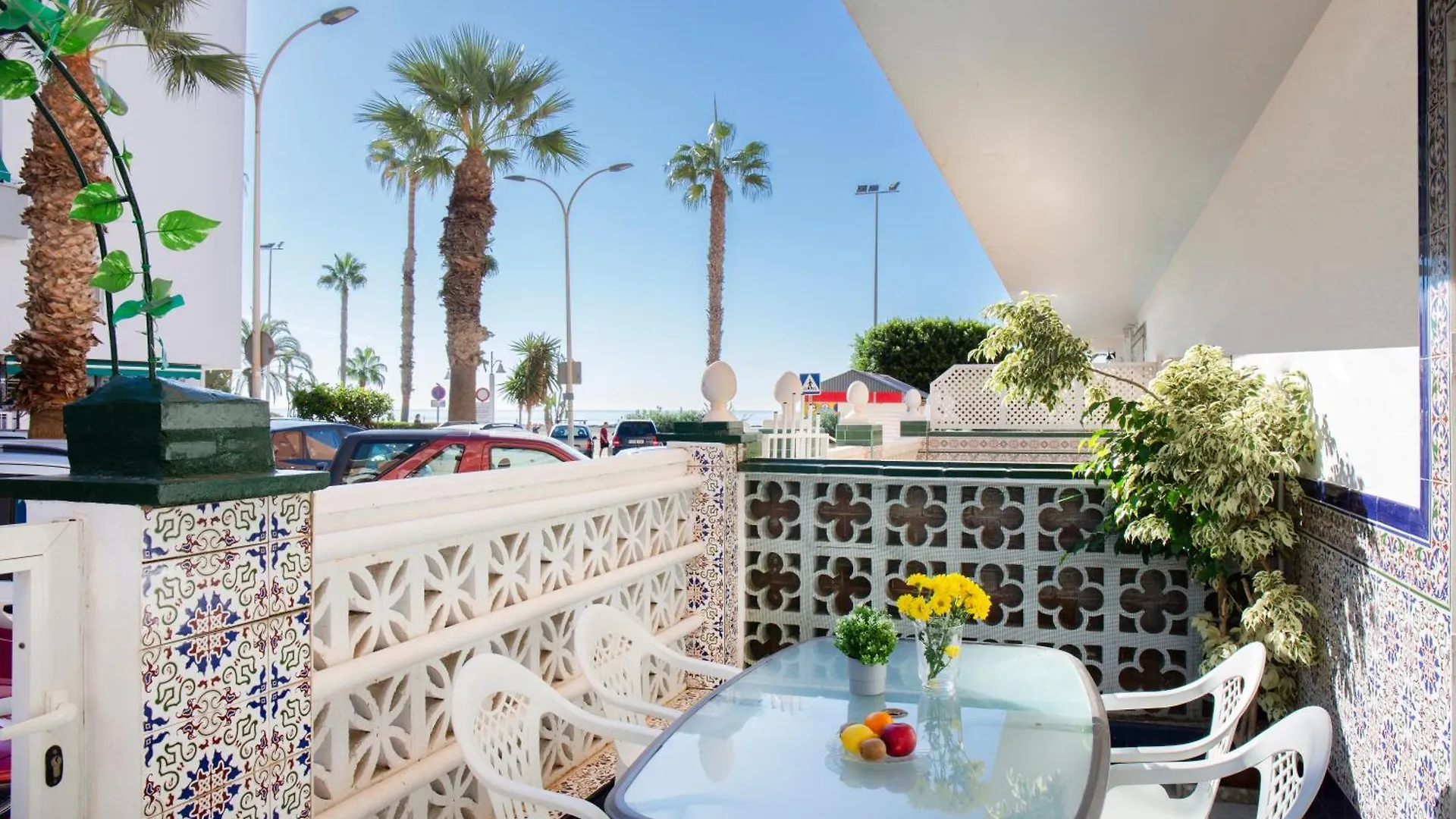 Bajo En Primera Linea - Cala Del Moral, Urbanizacion Calaflores La Cala Del Moral Apartment